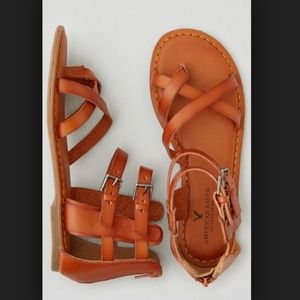 Tan Gladiator Sandals